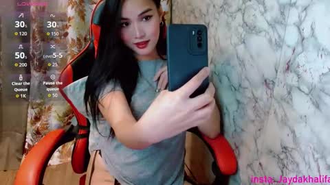 Snapshot of jaydakhalifa chatting on September 19, 2025, 2:13 am Jayda Khalifa  online show from September 19, 2025, 2:13 am