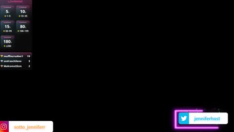 JENNIFER online show from November 1, 2025, 4:53 pm