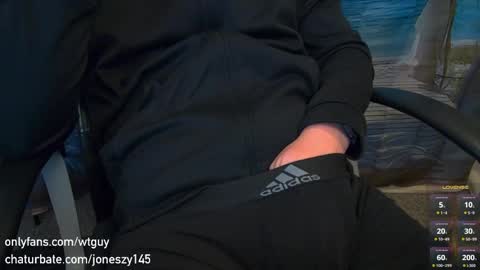Snapshot of joneszy145 chatting on May 7, 2026, 3:45 am WhteGuy online show from May 7, 2026, 3:45 am