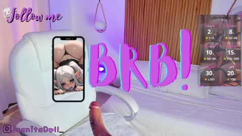 Snapshot of juanitadoll chatting on December 1, 2024, 4:29 pm Juanita online show from December 1, 2024, 4:29 pm