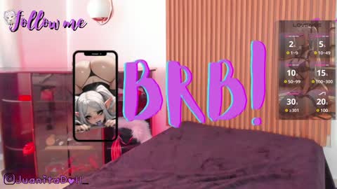 Snapshot of juanitadoll chatting on January 11, 2025, 7:16 pm Juanita online show from January 11, 2025, 7:16 pm