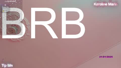 Karoline online show from January 22, 2025, 12:48 am