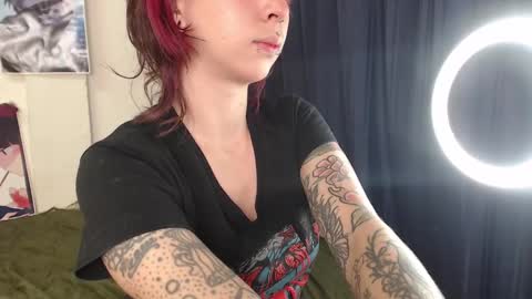 Snapshot of kitsunearineko chatting on January 14, 2025, 4:15 am Ari Keimiwrights online show from January 14, 2025, 4:15 am