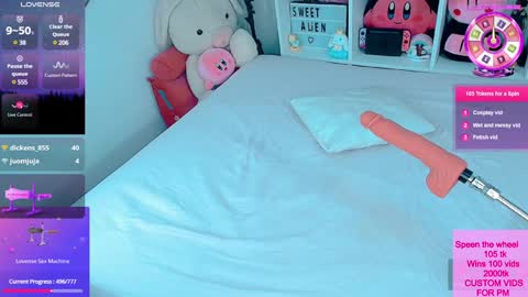SweetAlienBunny online show from January 7, 2025, 6:16 am