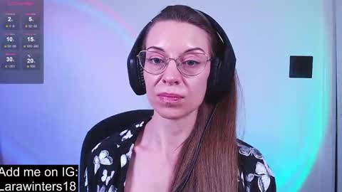 Snapshot of larawinters chatting on January 17, 2026, 8:56 pm larawinters online show from January 17, 2026, 8:56 pm