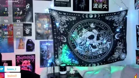 LEXXY online show from March 12, 2026, 1:34 am