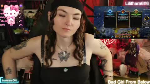 Snapshot of lilithara666 chatting on April 27, 2026, 7:01 pm Brandi online show from April 27, 2026, 7:01 pm