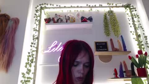 Snapshot of lilithqueen1 chatting on May 15, 2026, 10:50 pm La pelirroja online show from May 15, 2026, 10:50 pm