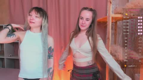 Hello our names are Kate and Alice this is our first day here. online show from December 3, 2024, 3:20 am