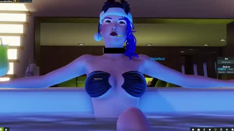 Snapshot of little_doll25 chatting on December 17, 2024, 11:28 am Succubus Blue online show from December 17, 2024, 11:28 am