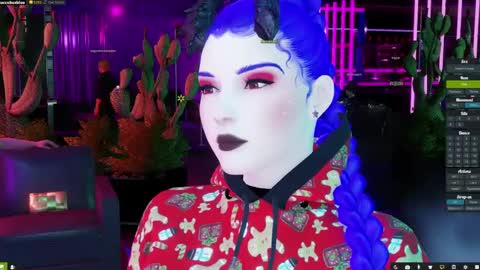 Snapshot of little_doll25 chatting on December 19, 2024, 4:13 am Succubus Blue online show from December 19, 2024, 4:13 am