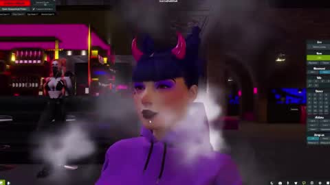 Snapshot of little_doll25 chatting on January 3, 2025, 3:38 am Succubus Blue online show from January 3, 2025, 3:38 am