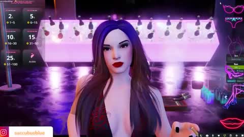 Snapshot of little_doll25 chatting on February 13, 2025, 1:50 am Succubus Blue online show from February 13, 2025, 1:50 am