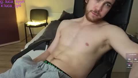 Snapshot of luca_syn chatting on January 16, 2026, 10:25 pm Luca S online show from January 16, 2026, 10:25 pm