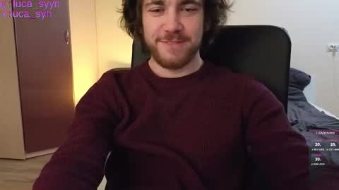 Snapshot of luca_syn chatting on January 17, 2026, 3:17 pm Luca S online show from January 17, 2026, 3:17 pm