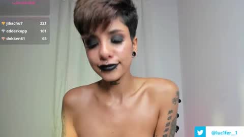 Snapshot of luci_fer_devil_1 chatting on February 23, 2025, 8:06 am Veronica Rati    online show from February 23, 2025, 8:06 am