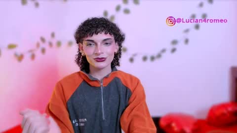 Snapshot of lucianromeo17 chatting on January 1, 2025, 10:00 am Lucy or Lucian 3 Come to my social Links3 online show from January 1, 2025, 10:00 am