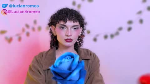 Snapshot of lucianromeo17 chatting on January 7, 2025, 9:18 am Lucy or Lucian 3 Come to my social Links3 online show from January 7, 2025, 9:18 am