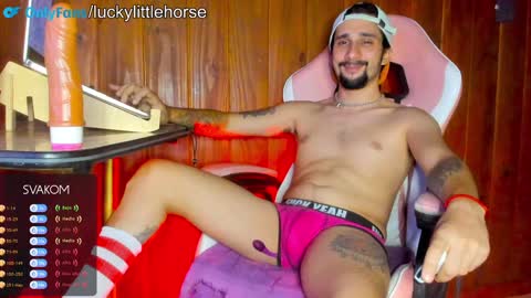 Snapshot of lucky_littlehorse77 chatting on January 4, 2025, 4:12 am Luca Lucky online show from January 4, 2025, 4:12 am