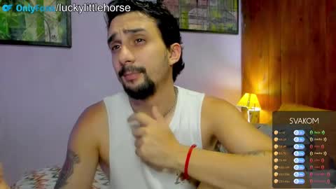 Snapshot of lucky_littlehorse77 chatting on February 9, 2025, 10:32 pm Luca Lucky online show from February 9, 2025, 10:32 pm