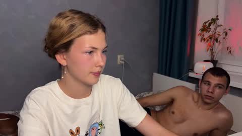 Snapshot of luckysex_ chatting on October 28, 2025, 2:42 pm hello im Kristy and Nick  PVT OPEN online show from October 28, 2025, 2:42 pm