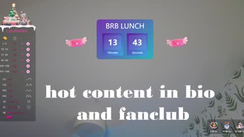 Snapshot of marie_diaze chatting on December 28, 2024, 8:16 am Marie LEAVE YOUR WITH ME online show from December 28, 2024, 8:16 am