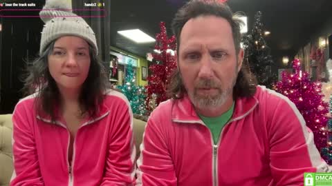 Snapshot of matchingtracksuits chatting on January 12, 2025, 4:40 pm Jer and Kel online show from January 12, 2025, 4:40 pm