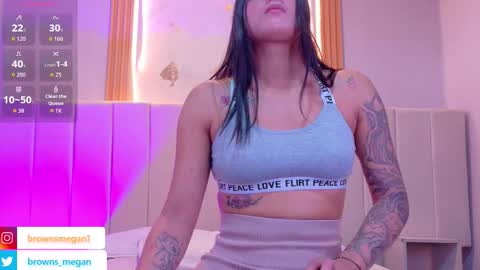 Snapshot of megan_browns1 chatting on December 3, 2025, 1:09 pm Megan online show from December 3, 2025, 1:09 pm