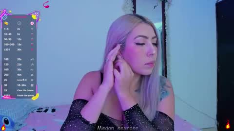 Megan rose online show from January 15, 2026, 12:15 am