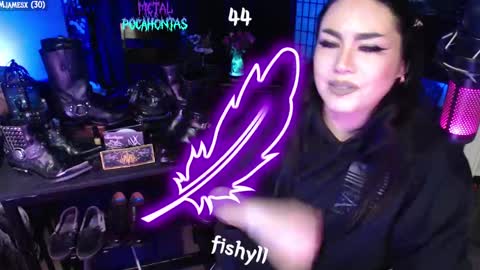 Snapshot of metalpocahotass chatting on March 1, 2025, 6:13 am MetalPocahotass online show from March 1, 2025, 6:13 am