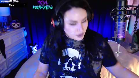 Snapshot of metalpocahotass chatting on September 12, 2025, 11:15 pm MetalPocahotass online show from September 12, 2025, 11:15 pm