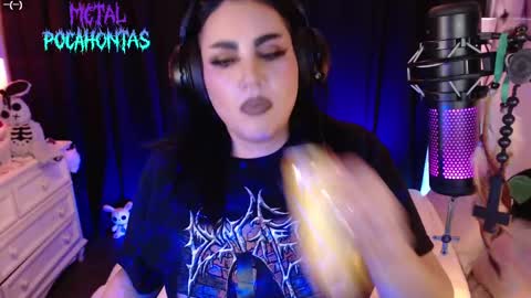 Snapshot of metalpocahotass chatting on October 21, 2025, 11:05 pm MetalPocahotass online show from October 21, 2025, 11:05 pm