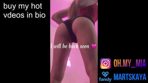 Mia Martskaya online show from October 13, 2025, 10:04 am