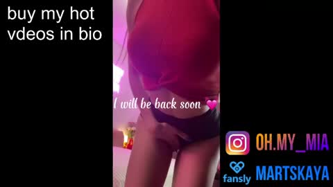 Snapshot of mia4sin chatting on May 9, 2026, 6:46 pm Mia Martskaya online show from May 9, 2026, 6:46 pm