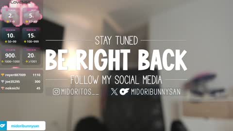 midori__san online show from January 11, 2025, 5:40 pm