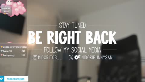 midori__san online show from January 20, 2025, 5:16 pm