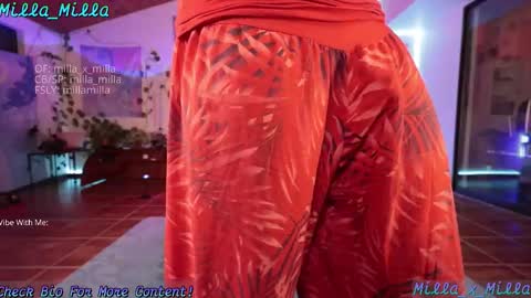 milla_milla online show from March 29, 2026, 5:51 am