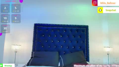 Milu ballmer  online show from March 27, 2026, 7:46 pm