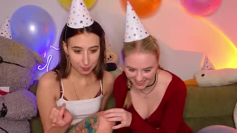 MilaBlack and  StacyBlonde Today unboxing Lovens OMG online show from January 10, 2026, 8:10 pm
