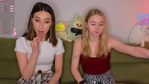 MilaBlack and  StacyBlonde Today unboxing Lovens OMG online show from April 28, 2026, 6:35 pm