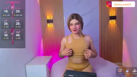 Snapshot of miss_sammyrose chatting on January 19, 2026, 12:42 pm SAMMY online show from January 19, 2026, 12:42 pm