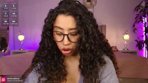 Snapshot of miss_sidney chatting on November 13, 2025, 1:21 pm Amy Olivera online show from November 13, 2025, 1:21 pm