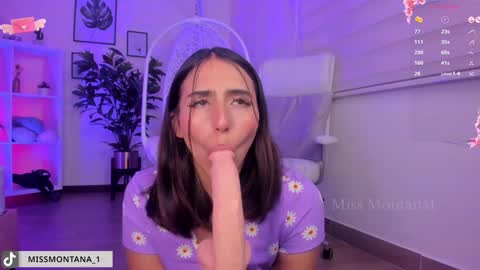 Snapshot of missmontana1 chatting on February 6, 2025, 5:46 am Carla online show from February 6, 2025, 5:46 am