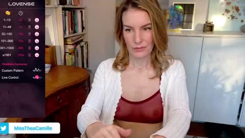 MissThea online show from January 20, 2025, 8:50 pm