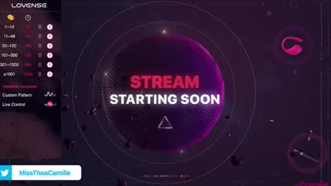 MissThea online show from February 1, 2025, 7:44 pm