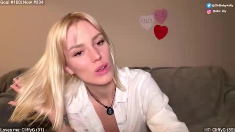 Kelly online show from February 7, 2026, 11:19 pm