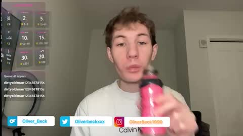 Oliver Beck online show from February 9, 2026, 7:40 pm