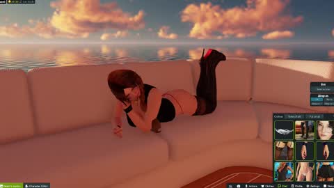 Snapshot of oona_00 chatting on February 24, 2025, 11:43 am Oona online show from February 24, 2025, 11:43 am