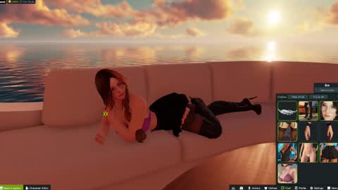 Snapshot of oona_00 chatting on March 8, 2025, 12:09 pm Oona online show from March 8, 2025, 12:09 pm