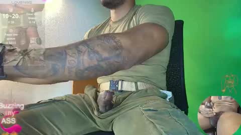 Snapshot of proudlyblack30 chatting on February 10, 2026, 2:43 pm sergeant. online show from February 10, 2026, 2:43 pm